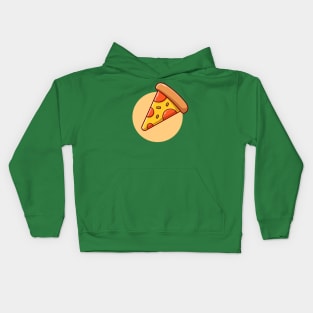 Slice Of Pizza (4) Kids Hoodie